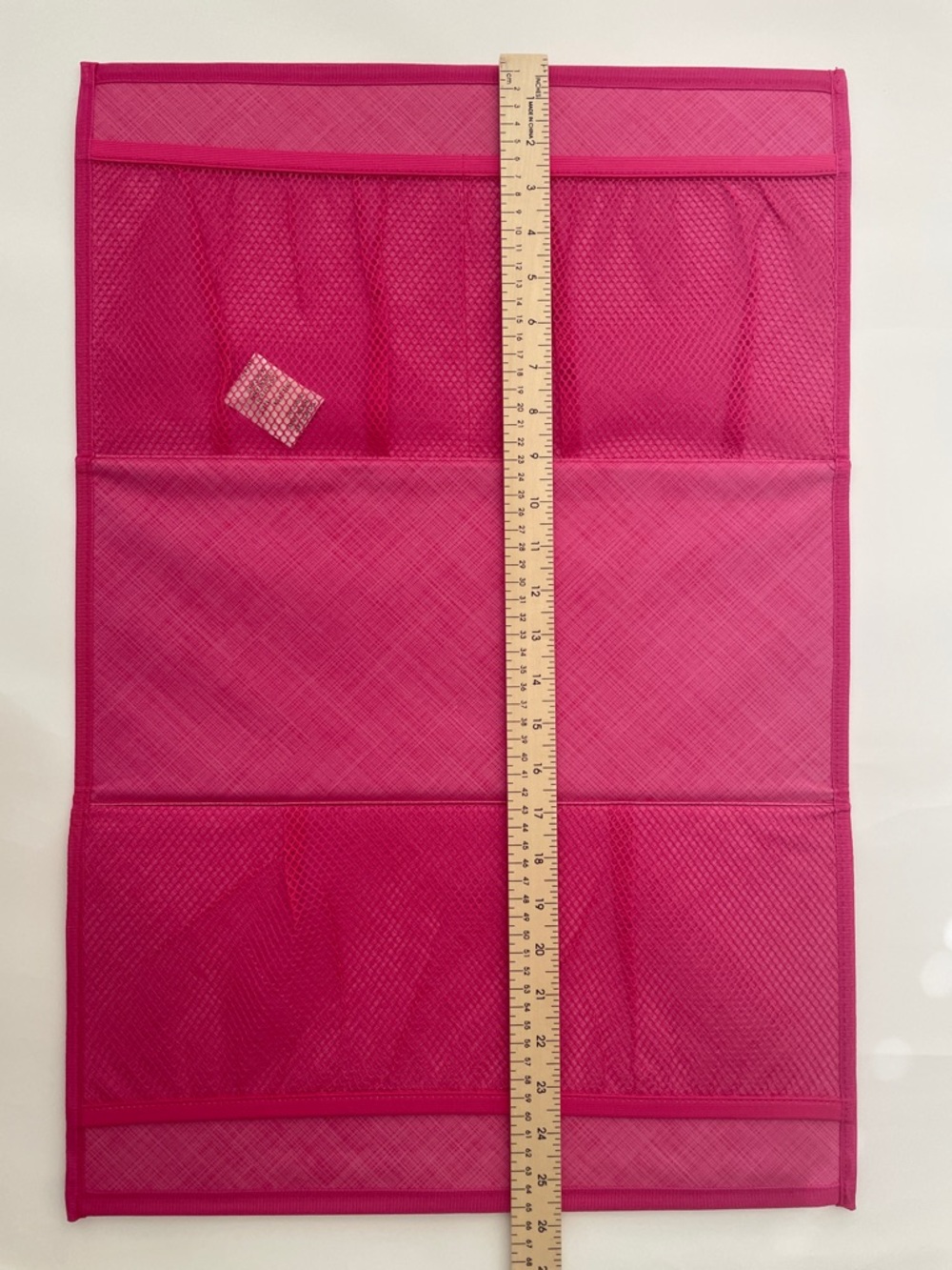 Thirty One Medium Stand Tall Insert Pink Cross Pop New Tote Bag Organizer NIB - Picture 8 of 9